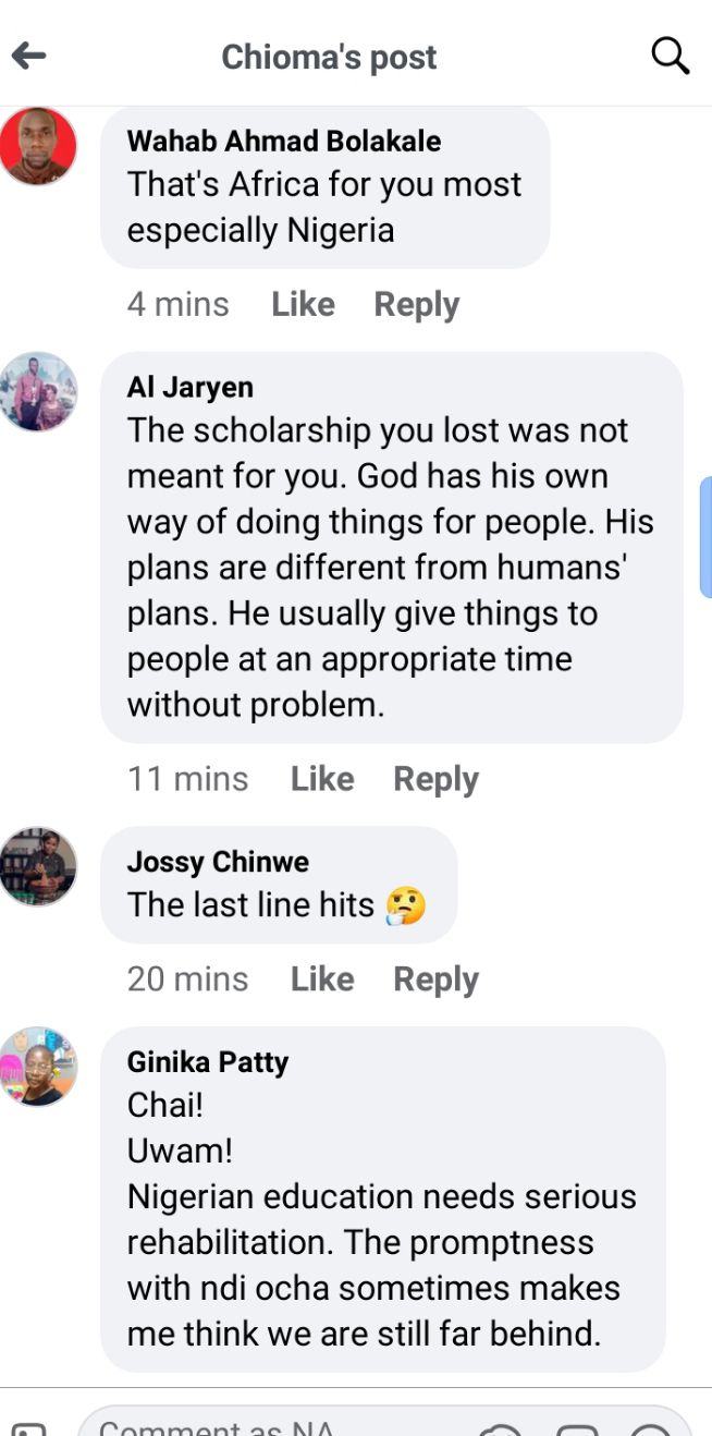 screenshot_20250625-220224_13759843594393893362 Lady Recounts How She Lost Lucrative Scholarship Due to School’s Negligence